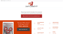 Desktop Screenshot of justcoachit.com